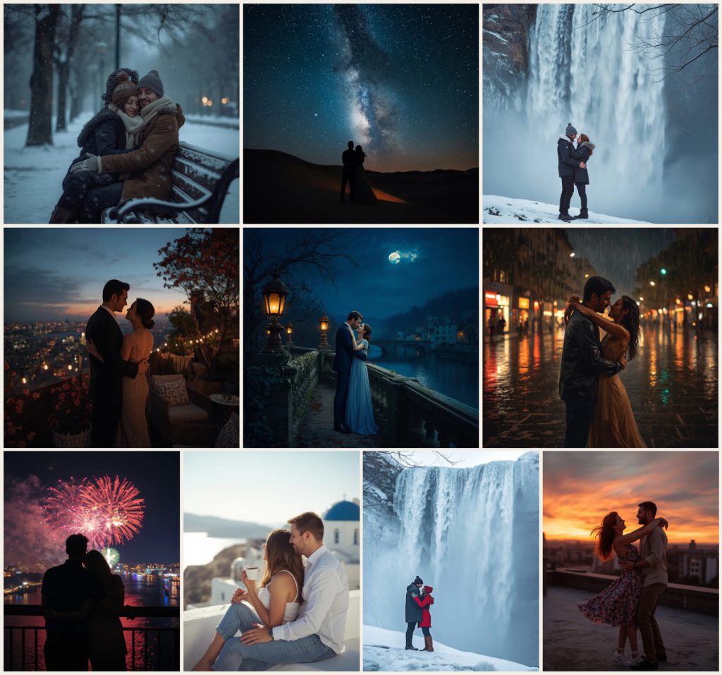 Top 10 Vibrant Couple AI Prompts for Lively Festival Experiences